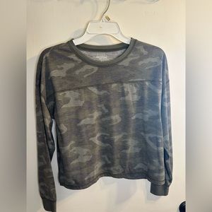 Sonoma Camo Green Sweater